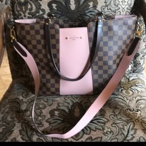 Authentic Louis Vuitton Damier Jersey Tote